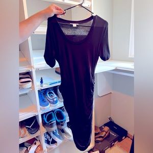 Motherhood maternity black dress size M